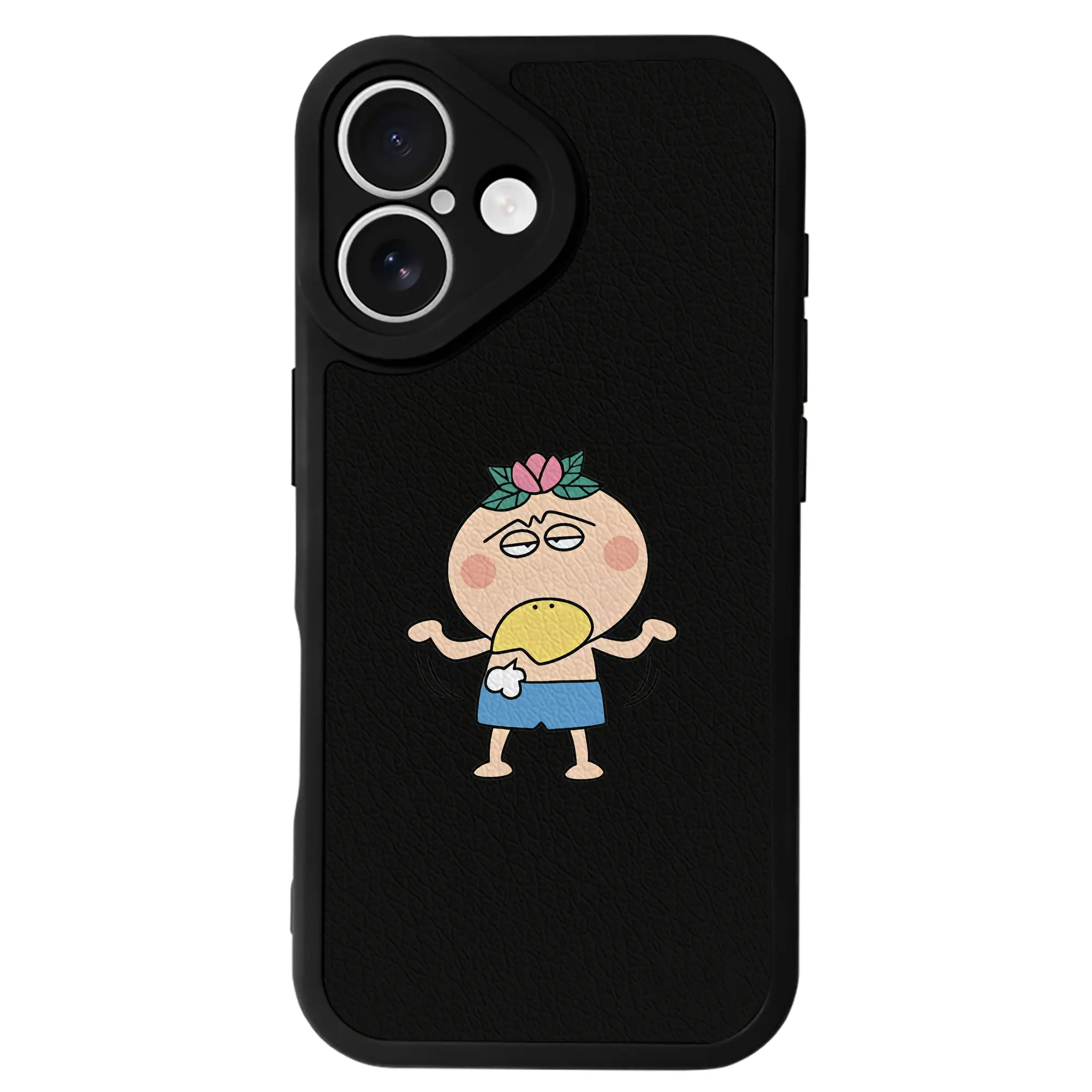 はなかっぱ グッズ,はなかっぱ - IPhone 16シリーズ対応 ・ シリコンスマホケース ・ レザー調 ・ 高精度フィット ・ 耐衝撃 ・ ワイヤレス充電対応 ・ 精密カット